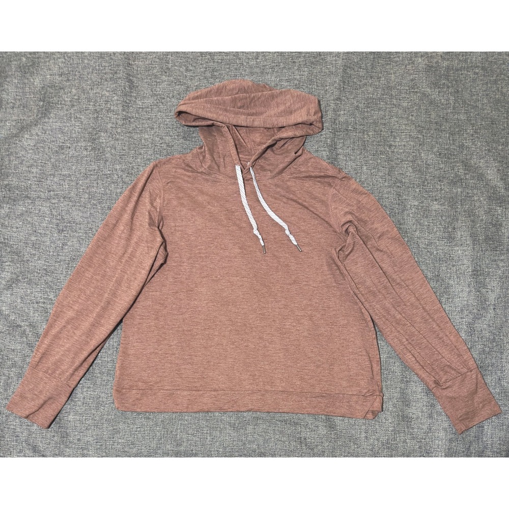 Favorite Soft Pullover Women XL Hoodie Rust Heather F12510G302